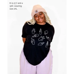 Autostraddle Fisting 101 Black Tee