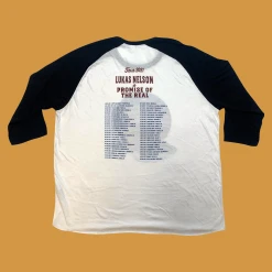 Lukas Nelson & Promise Of The Real New Merch 2021 Tour Baseball T-Shirt