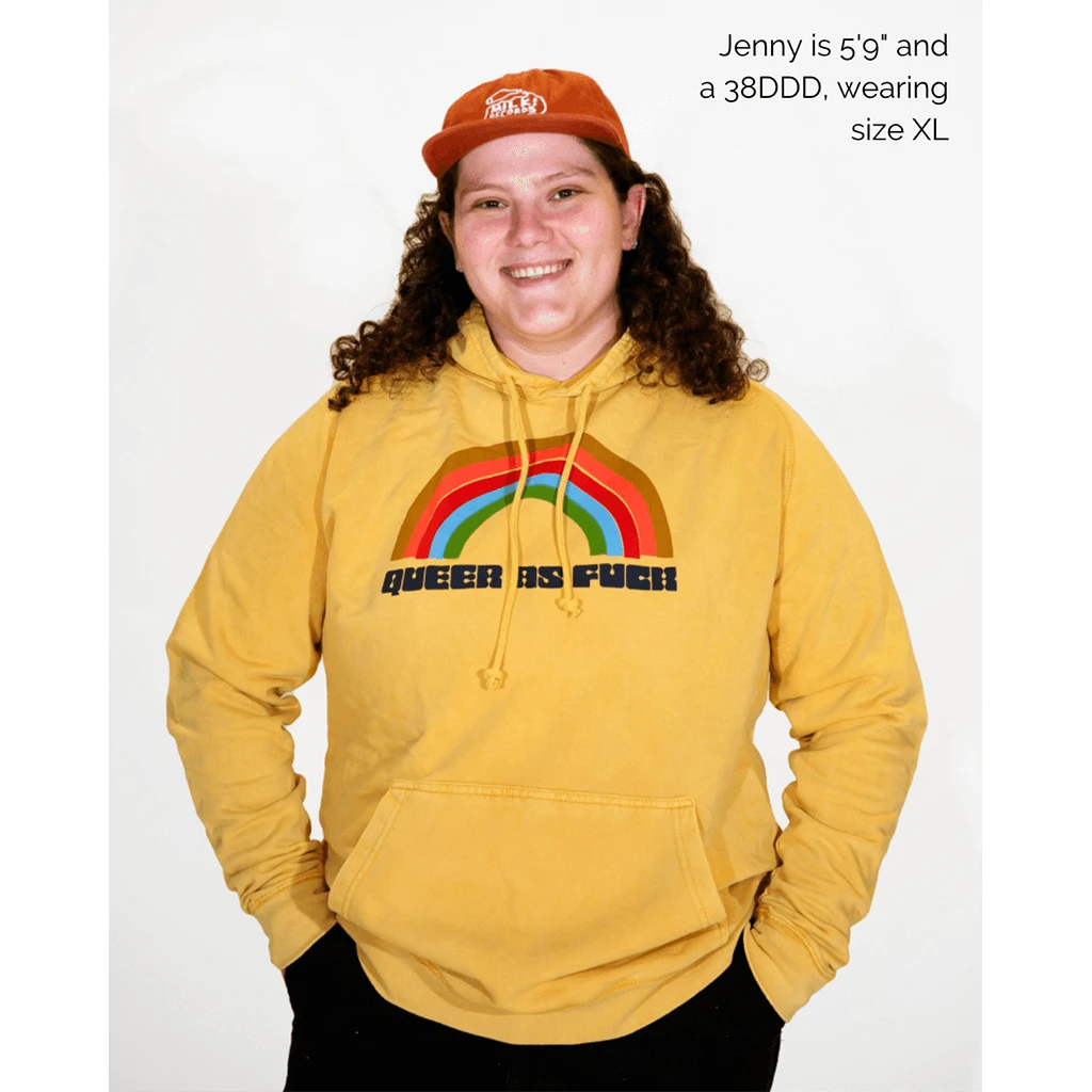 Autostraddle Queer As Fuck Vintage Hoodie