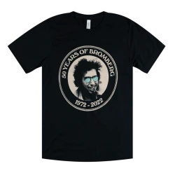 David Bromberg 50 Years Of Bromberg Black T-Shirt New Merch