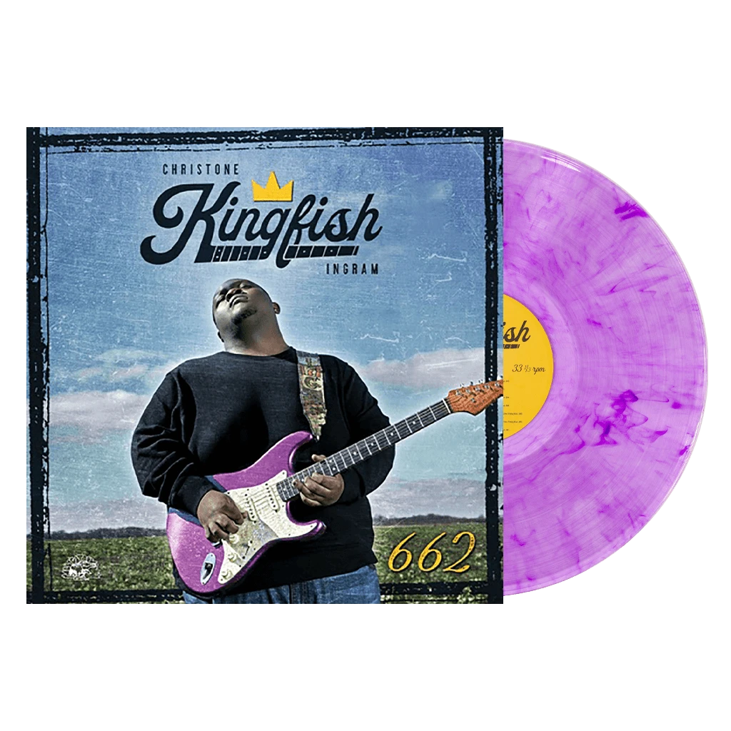 Christone "Kingfish" Ingram New Merch 662 Transparent Purple LP