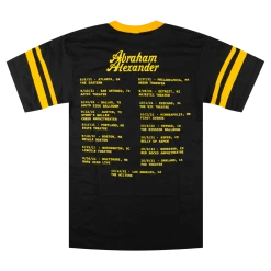 Abraham Alexander New Merch Fall Tour Jersey