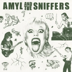 Amyl And The Sniffers New Merch Self Titled - 12" Black Vinyl