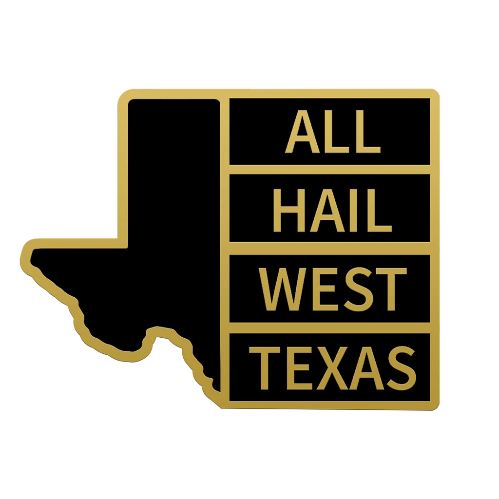 The Mountain Goats All Hail West Texas Enamel Pin New Merch