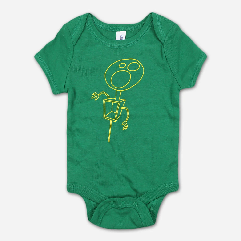 The Dismemberment Plan New Merch Alien Green One-Piece