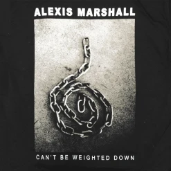 Alexis Marshall Can't Be Weighted Down Black T-Shirt