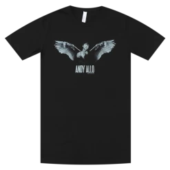 Andy Allo Angel Black T-Shirt