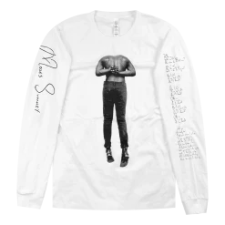 Moses Sumney Aromanticism White Long Sleeve T-Shirt