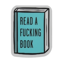 Autostraddle Read A Fucking Book Sticker New Merch