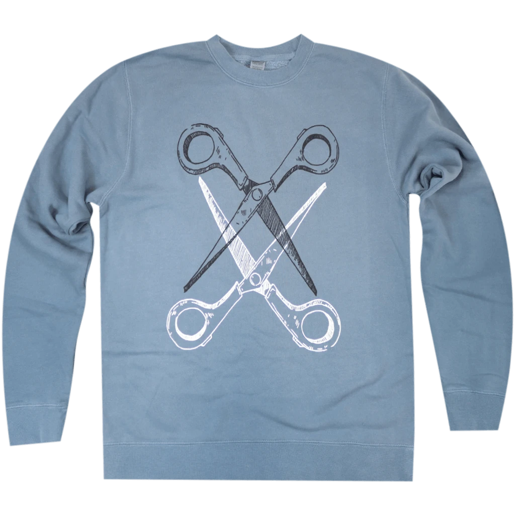 Autostraddle New Merch Scissoring Sweatshirt