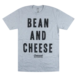 Crescent Ballroom Bean And Cheese Heather Grey T-Shirt New Merch
