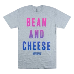 Crescent Ballroom New Merch Bean And Cheese Color Blend Heather Grey T-Shirt