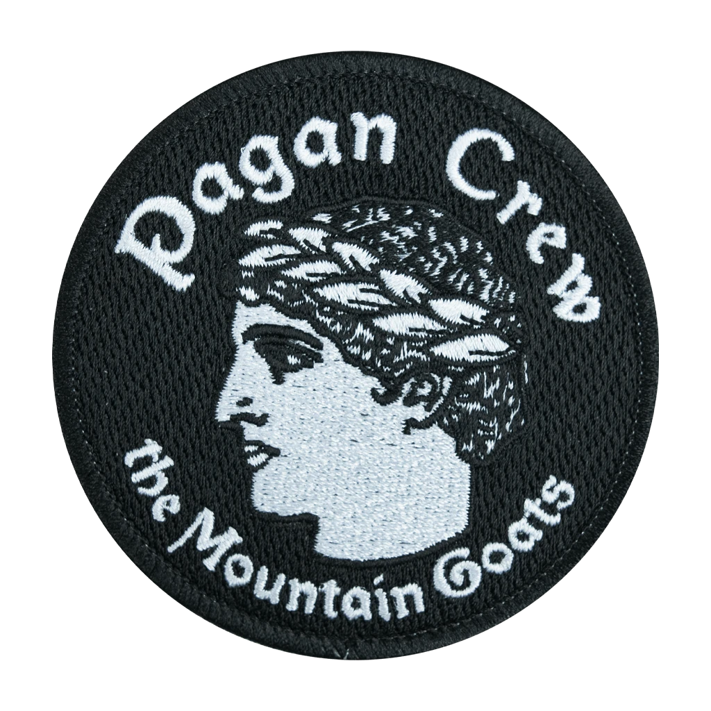 The Mountain Goats Pagan Patch New Merch