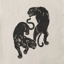 Black Pumas Deluxe Double Pumas Cream T-Shirt