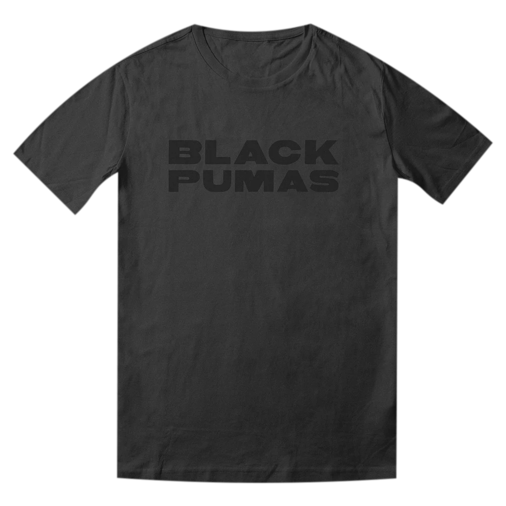 Black Pumas Deluxe Double Pumas Dark Grey T-Shirt
