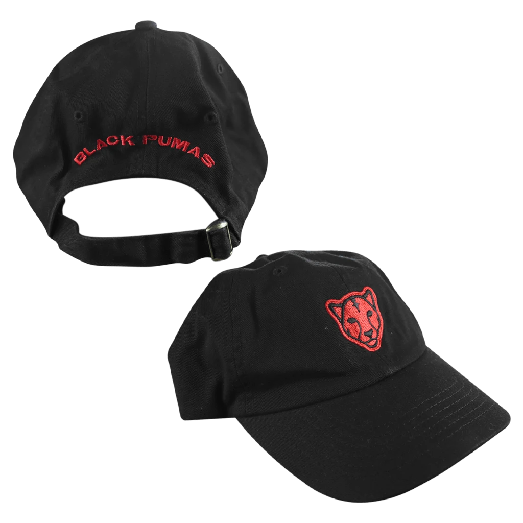 Black Pumas New Merch Monoline Dad Hat