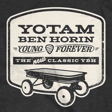 Yotam Ben Horin Young Forever Wagon Tri-Black T-Shirt New Merch