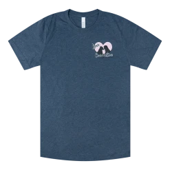 Love Connection Dog Rescue New Merch Logo Heather Navy T-Shirt