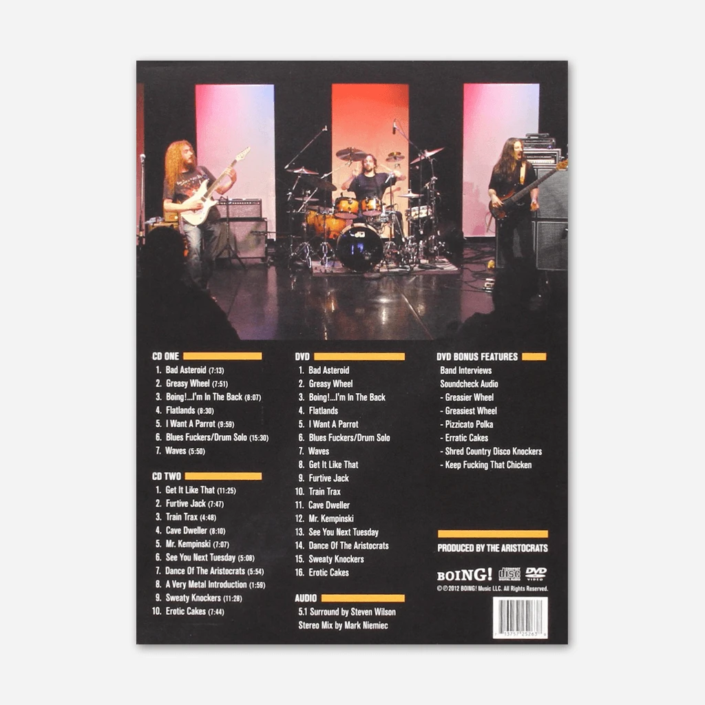 The Aristocrats Boing, We'll Do It Live Deluxe Edition CD & DVD New Merch