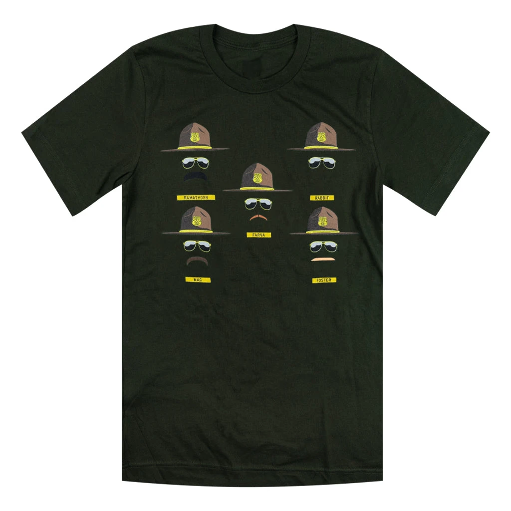 Broken Lizard Super Troopers Iconic Military Green T-Shirt