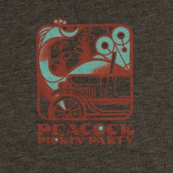 Northwest String Summit Peacock Pickin' Party Women's Heather Tank