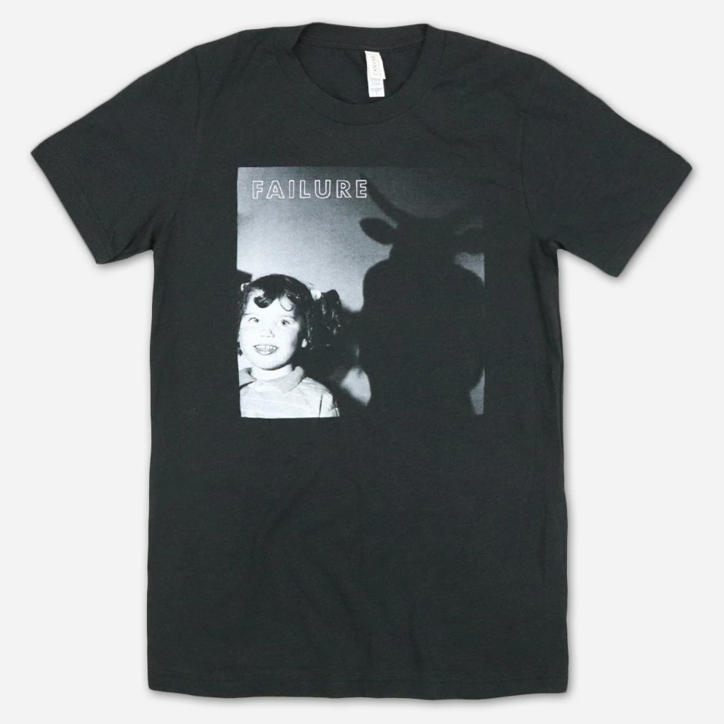 Failure Comfort Album Cover Heather Black T-Shirt New Merch