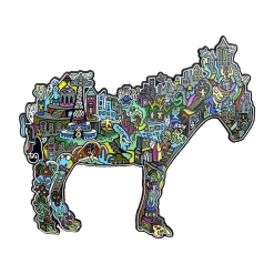 Consider The Source Mule Pin