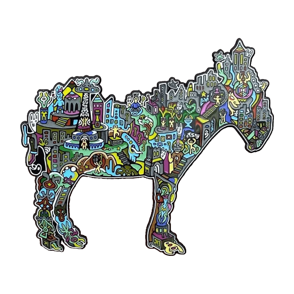 Consider The Source Mule Pin