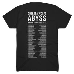 Chelsea Wolfe Abyss World Tour T-Shirt