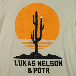Lukas Nelson & Promise Of The Real Cactus Natural T-Shirt