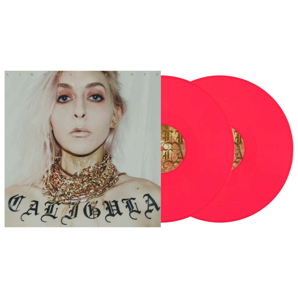 Lingua Ignota New Merch Caligula - 12" Double Neon Pink Vinyl