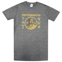 Protomartyr Caracalla Dark Heather T-Shirt New Merch