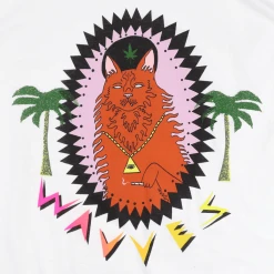 Wavves King Of The Beach White T-Shirt