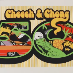 Cheech And Chong 50th Anniversary Poster - Heavyweight Paper