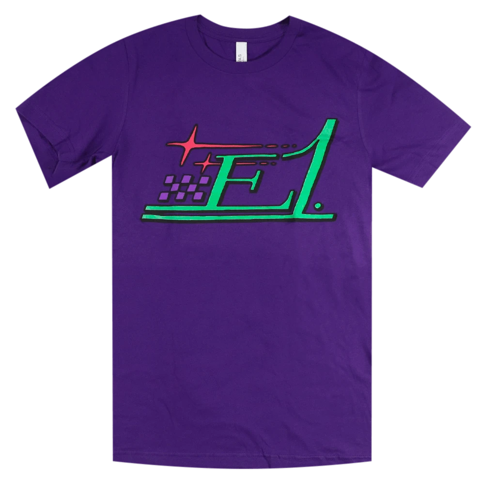 E1 Podcast New Merch Classic E1 Purple T-Shirt