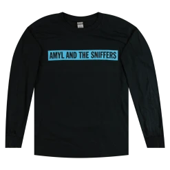 Amyl And The Sniffers Box Face Black Long Sleeve T-Shirt