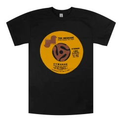 Cymande The Message 45 Black T-Shirt