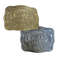 Paul Cauthen New Merch Downinâ Doubles, Rubbinâ Buckles Belt Buckle