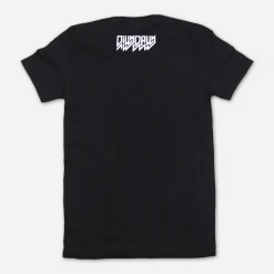 Dilly Dally Heaven Center Simple Logo Black T-Shirt