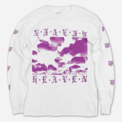 Dilly Dally Heaven White Long Sleeve T-Shirt