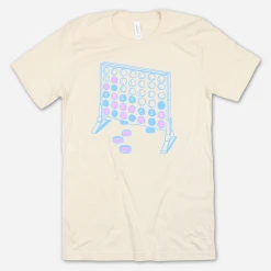 Diet Cig New Merch Connect Four Cream T-Shirt