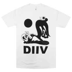 DIIV Lux Logo White T-Shirt New Merch