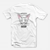 Dilly Dally New Merch Heaven Cat White T-Shirt