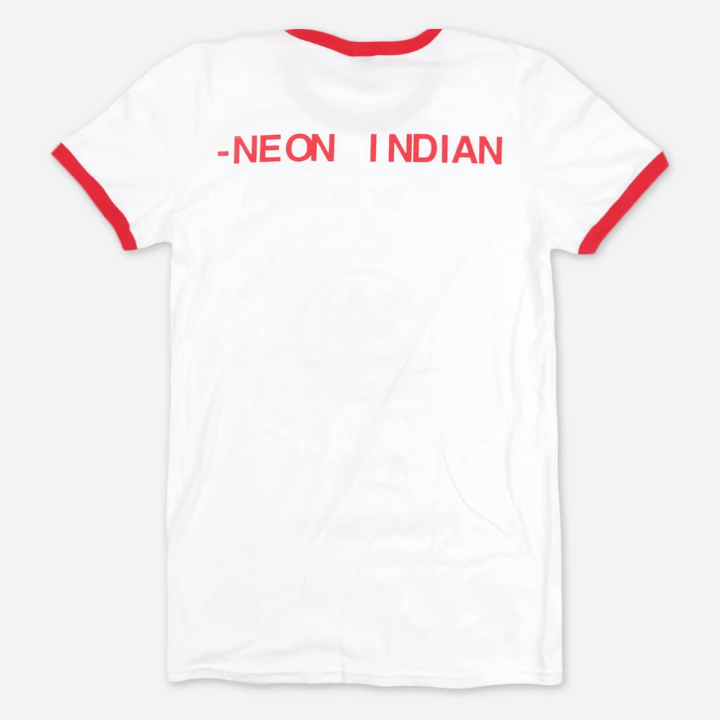 Neon Indian Di No A La Pirateria Ringer T-Shirt New Merch