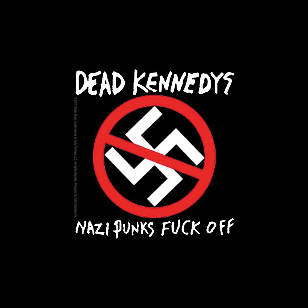Dead Kennedys New Merch Nazi Punks Fuck Off Sticker