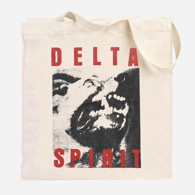 Delta Spirit Dog Natural Canvas Tote Bag