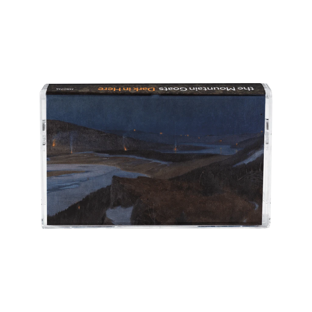 The Mountain Goats New Merch Dark In Here Cassette Tape