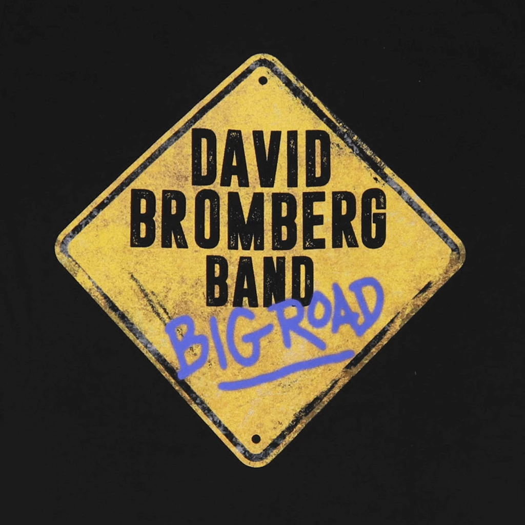 David Bromberg New Merch Big Road Black T-Shirt
