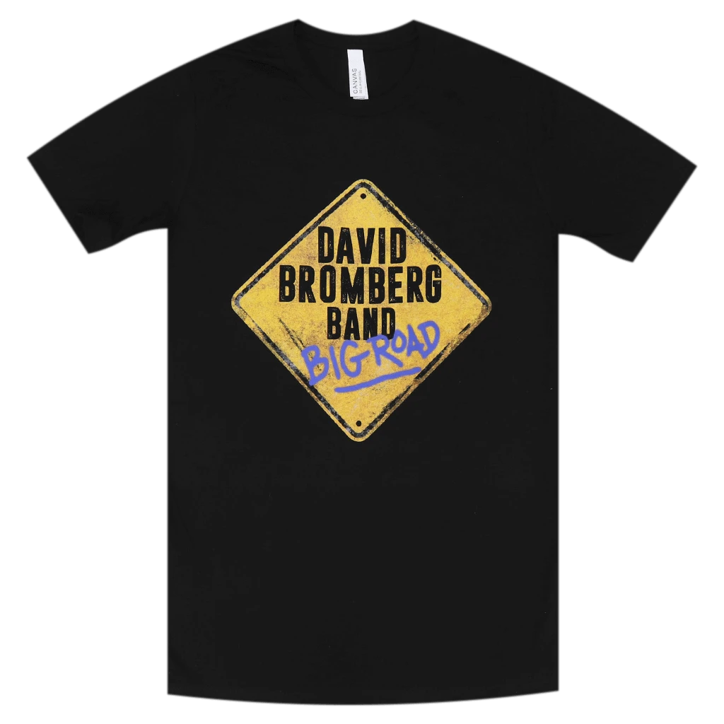 David Bromberg New Merch Big Road Black T-Shirt