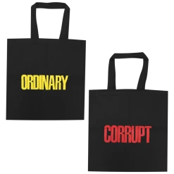 Deafheaven New Merch Ordinary Corrupt Black Tote